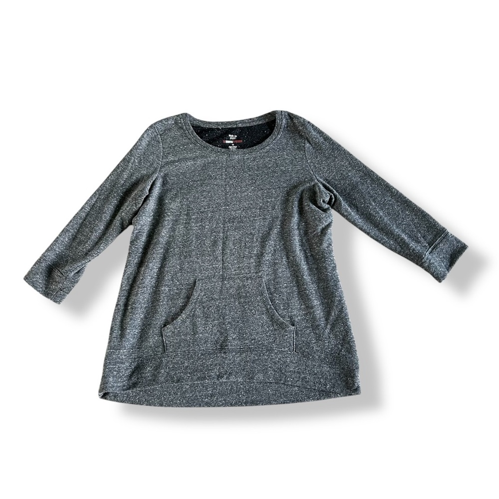 [Style & Co Sport] Gray Pullover Sweatshirt
